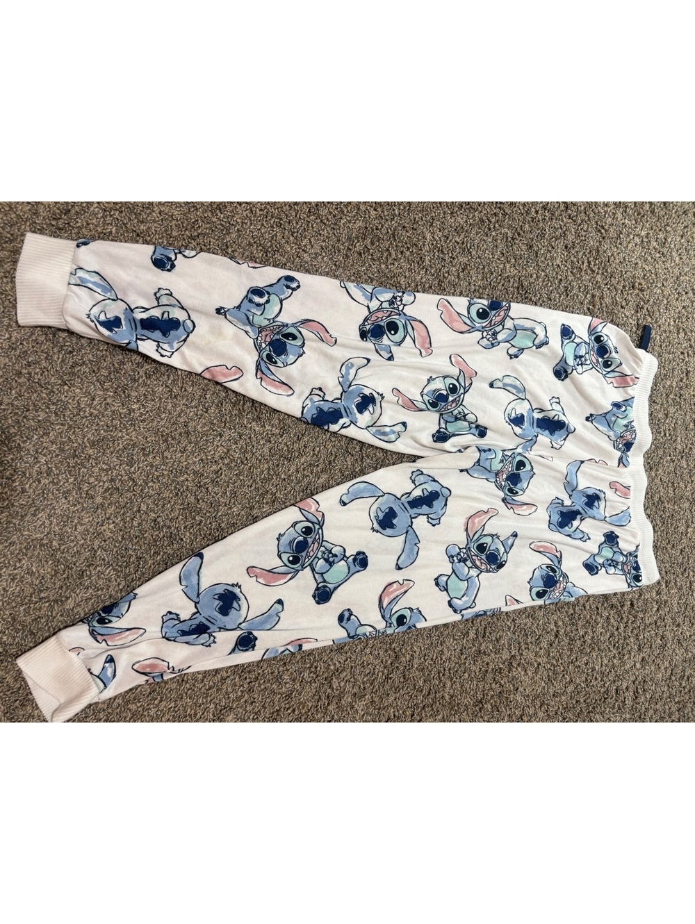 Disney Stitch Print Sleepwear Jogger Pants